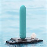 Бирюзовая перезаряжаемая вибропуля Youvic 524953