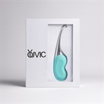 Бирюзовый клиторальный вибростимулятор Youvic 524955