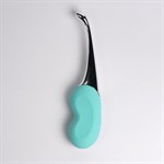 Бирюзовый клиторальный вибростимулятор Youvic 524955