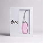 Розовый клиторальный вибростимулятор Youvic 524956