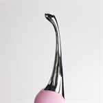 Розовый клиторальный вибростимулятор Youvic 524956