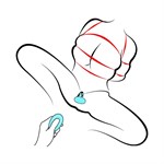 Бирюзовый многофункциональный стимулятор 524958