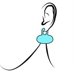 Бирюзовый многофункциональный стимулятор 524958