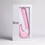 Розовый вибростимулятор зоны G 2-в-1 524961