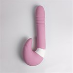 Розовый вибростимулятор зоны G 2-в-1 524961