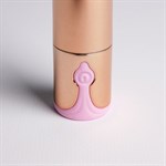 Золотистая перезаряжаемая вибропуля - 9,5 см. 524962