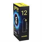Супертонкие презервативы Ganzo Invisible - 12 шт. 526407