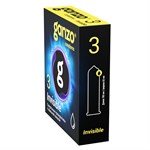 Супертонкие презервативы Ganzo Invisible - 3 шт. 526408