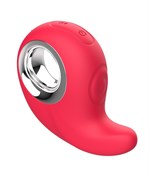 Красный клиторальный массажер с функцией постукивания 527000 Красный клиторальный массажер с функцией постукивания 527000