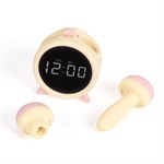 Умный стимулятор-будильник Naughty Clock с вакуумной стимуляцией и вибрацией 527129