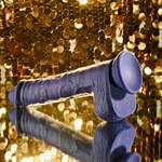 Фиолетовый вибратор на присоске с поступательными движениями Pleasure Rider - 22,2 см. 527180 Фиолетовый вибратор на присоске с поступательными движениями Pleasure Rider - 22,2 см. 527180