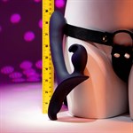 Женский страпон с вибрацией Giving Vibes 527185