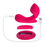 Розовый вибростимулятор G зоны All About the Bass 527186