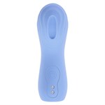 Голубой рельефный вибромассажёр на палец Good Point 527188 Голубой рельефный вибромассажёр на палец Good Point 527188