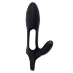 Черная насадка на пенис с вибрацией Nautilus 527195 Черная насадка на пенис с вибрацией Nautilus 527195