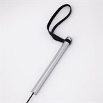 Черный стек с металлической ручкой 527394