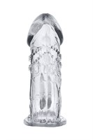 Прозрачная насадка на пенис Uco - 13 см. 527403