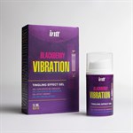 Стимулирующий гель с эффектом вибрации Blackberry Vibration - 15 мл. 527574 - фото 854780