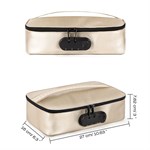 Золотистая сумочка для хранения игрушек Discreet Box 527583