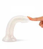 Фаллоимитатор из жидкого силикона с блестками Dildolls Extravaganza 527596