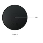 Черный анальный вибростимулятор с пультом ДУ - 13,8 см. 527672 Черный анальный вибростимулятор с пультом ДУ - 13,8 см. 527672