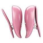 Розовые вибромассажеры для сосков с пультом ДУ Cayley 527679 Розовые вибромассажеры для сосков с пультом ДУ Cayley 527679