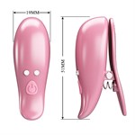 Розовые вибромассажеры для сосков с пультом ДУ Cayley 527679 Розовые вибромассажеры для сосков с пультом ДУ Cayley 527679