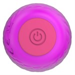 Лиловый перезаряжаемый вибратор с возвратно-поступательными движениями - 14,9 см. 527683