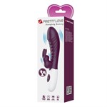 Фиолетовый вибратор-кролик Naughty Bunny - 19,8 см. 527685 Фиолетовый вибратор-кролик Naughty Bunny - 19,8 см. 527685