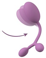 Сиреневый тренажер мыщц тазового дна Vaginal Trainer 527723