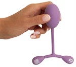 Сиреневый тренажер мыщц тазового дна Vaginal Trainer 527723