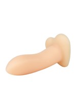 Телесный нереалистичный дилдо Emotional Plus - 13 см. 527875