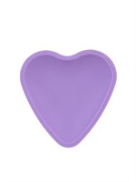 Фиолетовый нереалистичный дилдо Emotional Plus - 13 см. 527876