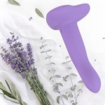 Фиолетовый нереалистичный дилдо Emotional - 13 см. 527877