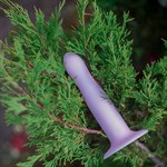 Фиолетовый нереалистичный дилдо Emotional - 13 см. 527877