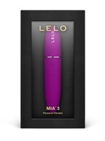 Лиловый вибратор для клитора Lelo Mia 3 - 11 см. 527943