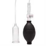 Прозрачная клиторальная вакуумная помпа Clitoral Pump with Quick Release 528025 - фото 857122