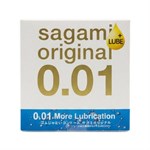 Увлажнённый презерватив Sagami Original 0.01 Extra Lub - 1 шт. 528506 - фото 857045
