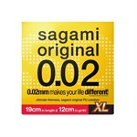 Презерватив увеличенного размера Sagami Original 0.02 XL-size - 1 шт. 528507 - фото 857046