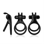 Черное эрекционное виброкольцо с подхватом мошонки Stay Hard 528533 - фото 866547 Черное эрекционное виброкольцо с подхватом мошонки Stay Hard 528533 - фото 866547