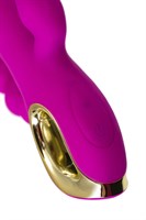 Лиловый тройной вибратор Trinny - 21,5 см. 528932