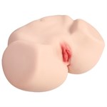 Мастурбатор-полуторс с двойным слоем материала и вибрацией Jenny Onahole Real Vagina 528993 Мастурбатор-полуторс с двойным слоем материала и вибрацией Jenny Onahole Real Vagina 528993