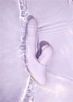 Сиреневый вибромассажер со съёмным клиторальным пульсатором DuoGlow 529102 Сиреневый вибромассажер со съёмным клиторальным пульсатором DuoGlow 529102