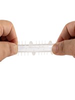 Стимулирующая насадка на пенис с несколькими видами рельефа 529330 Стимулирующая насадка на пенис с несколькими видами рельефа 529330