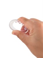 Эрекционное кольцо с мягкой стимулирующей насадкой 529332 Эрекционное кольцо с мягкой стимулирующей насадкой 529332