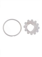 Эрекционное кольцо со стимулирующими шариками на поверхности 529333 Эрекционное кольцо со стимулирующими шариками на поверхности 529333