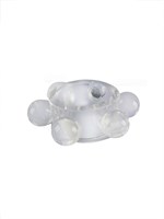 Прозрачное эрекционное кольцо с 6 стимулирующими шариками 529335 Прозрачное эрекционное кольцо с 6 стимулирующими шариками 529335