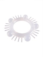 Эластичное эрекционное кольцо с шишечками и шипами 529337 Эластичное эрекционное кольцо с шишечками и шипами 529337