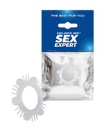 Эластичное эрекционное кольцо с шипиками и шариками 529338 Эластичное эрекционное кольцо с шипиками и шариками 529338