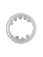 Эрекционное кольцо со стимулирующими шариками сверху и снизу 529340 Эрекционное кольцо со стимулирующими шариками сверху и снизу 529340